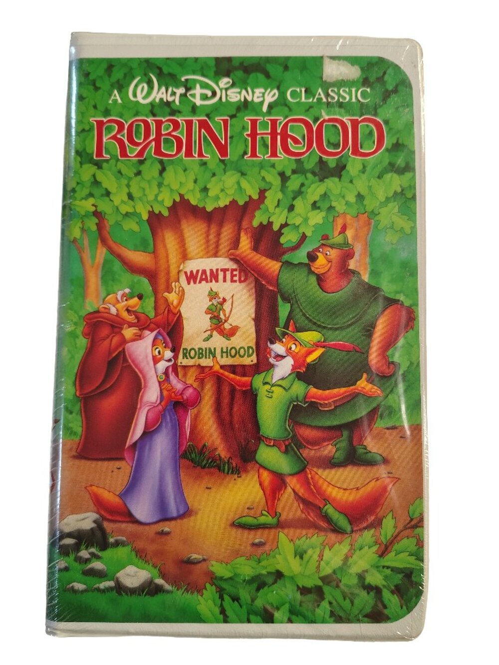 The product is a (1973) Still Sealed Robin Hood VHS Cassette Tape